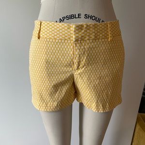 BANANA REPUBLIC Yellow shorts